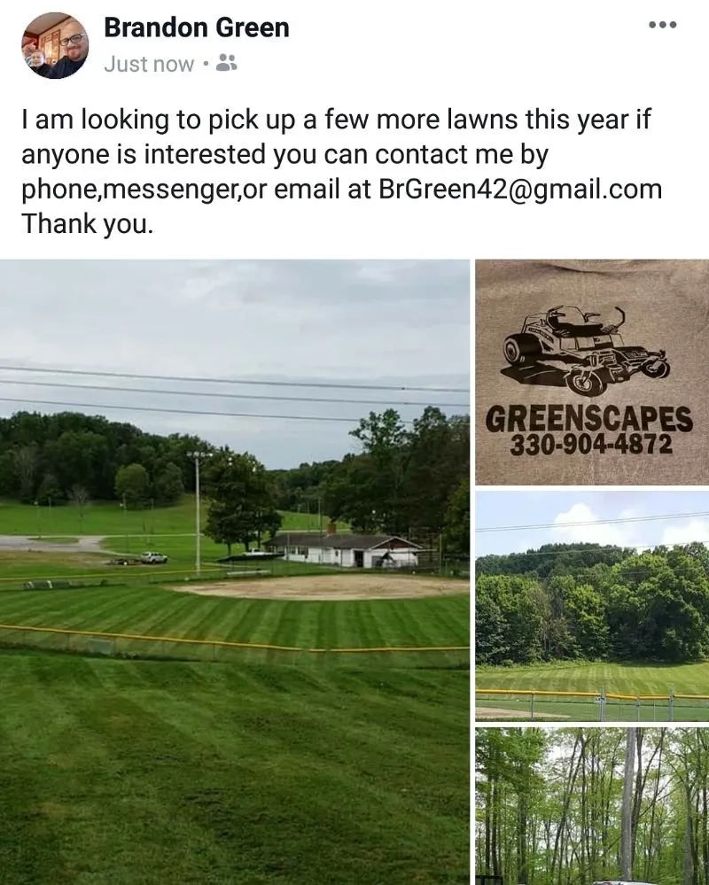 Top-rated landscape design in Carrollton, OH by Greenscapes