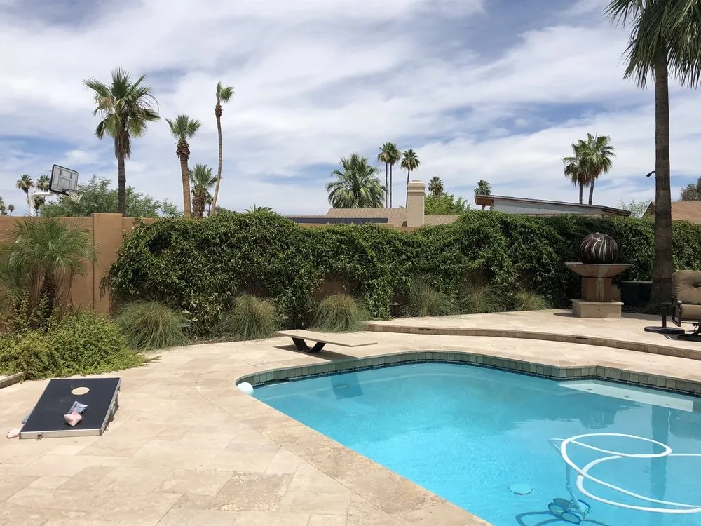 Professional yard cleanup service for homes in Phoenix, AZ by Greenscapes Landcare