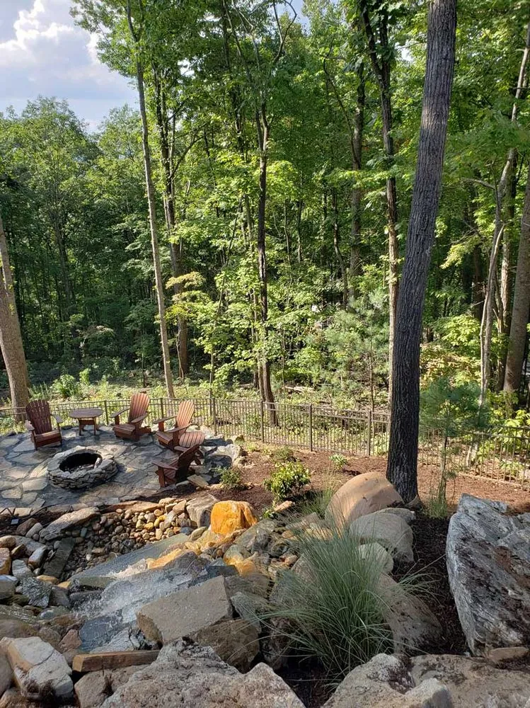 Local lawn mowing service for beautiful yards in Asheville, NC by Greenscapes Landscaping & Retaining Walls