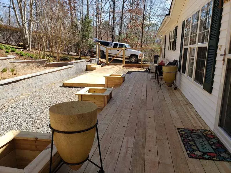 Expert landscape design in Asheville, NC by Greenscapes Landscaping & Retaining Walls