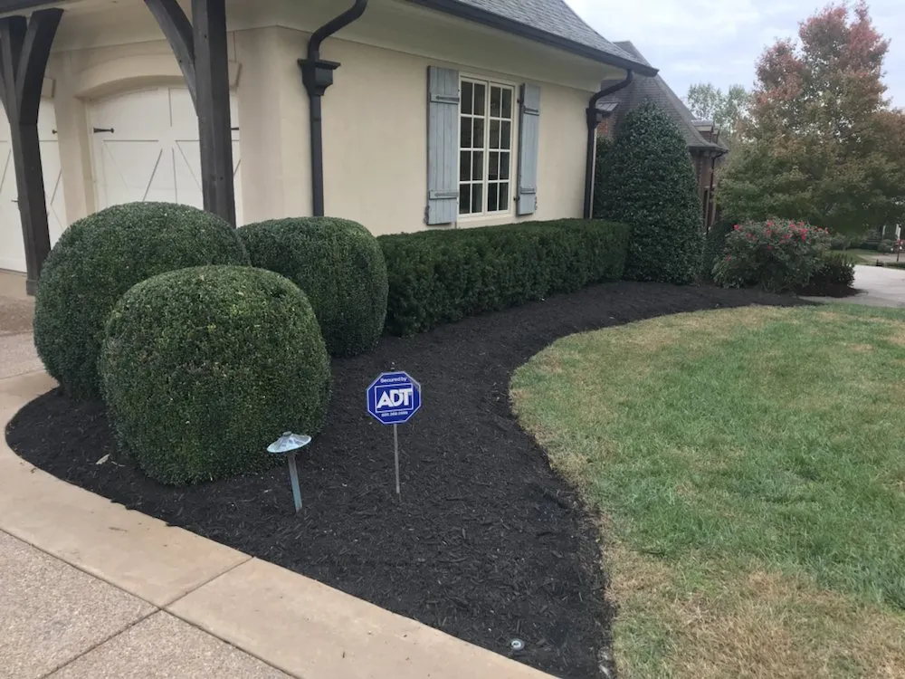 Custom landscape installation in Nashville, TN by Greenscapes Lawn Maintenance