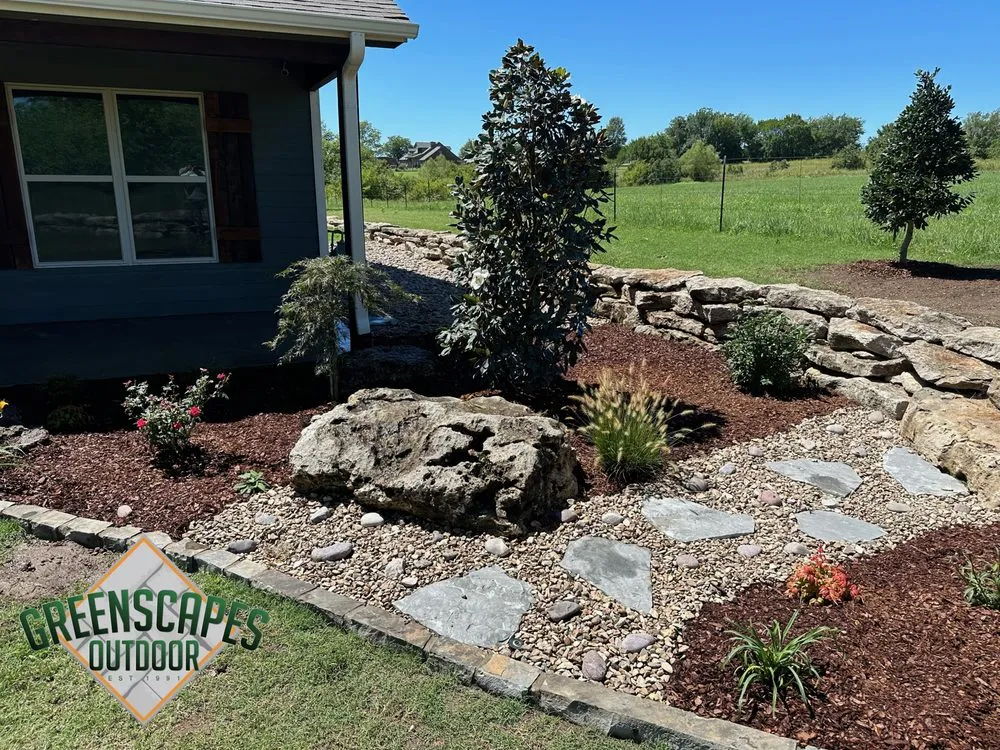 Custom landscape installation experts serving Broken Arrow, OK - Greenscapes Outdoor