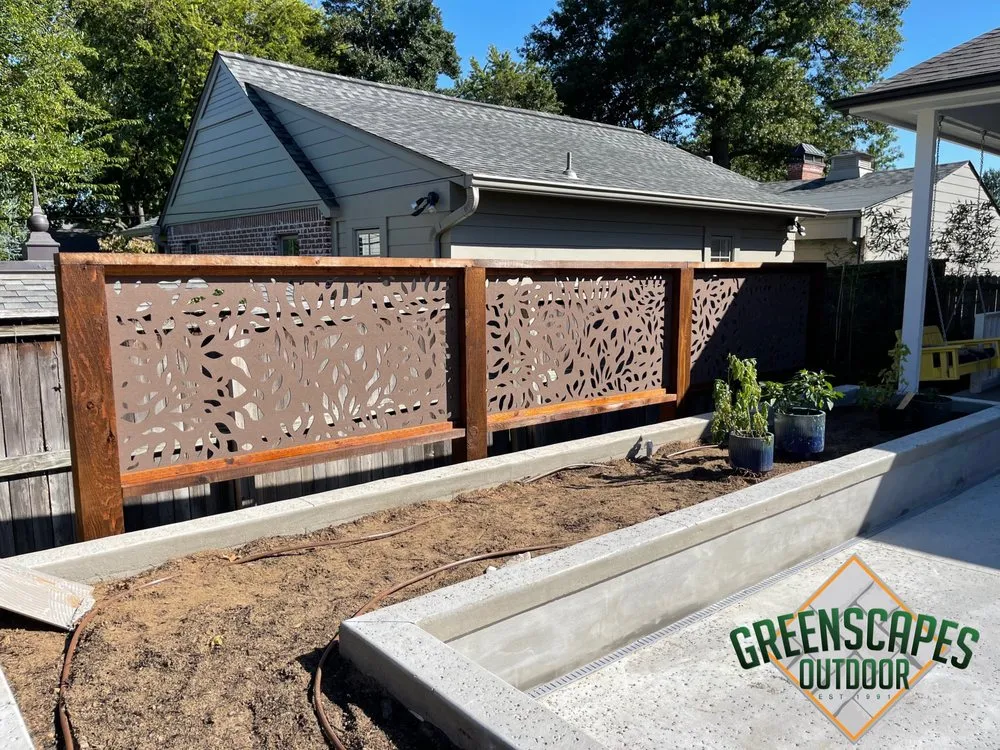 Local landscape design in Broken Arrow, OK by Greenscapes Outdoor