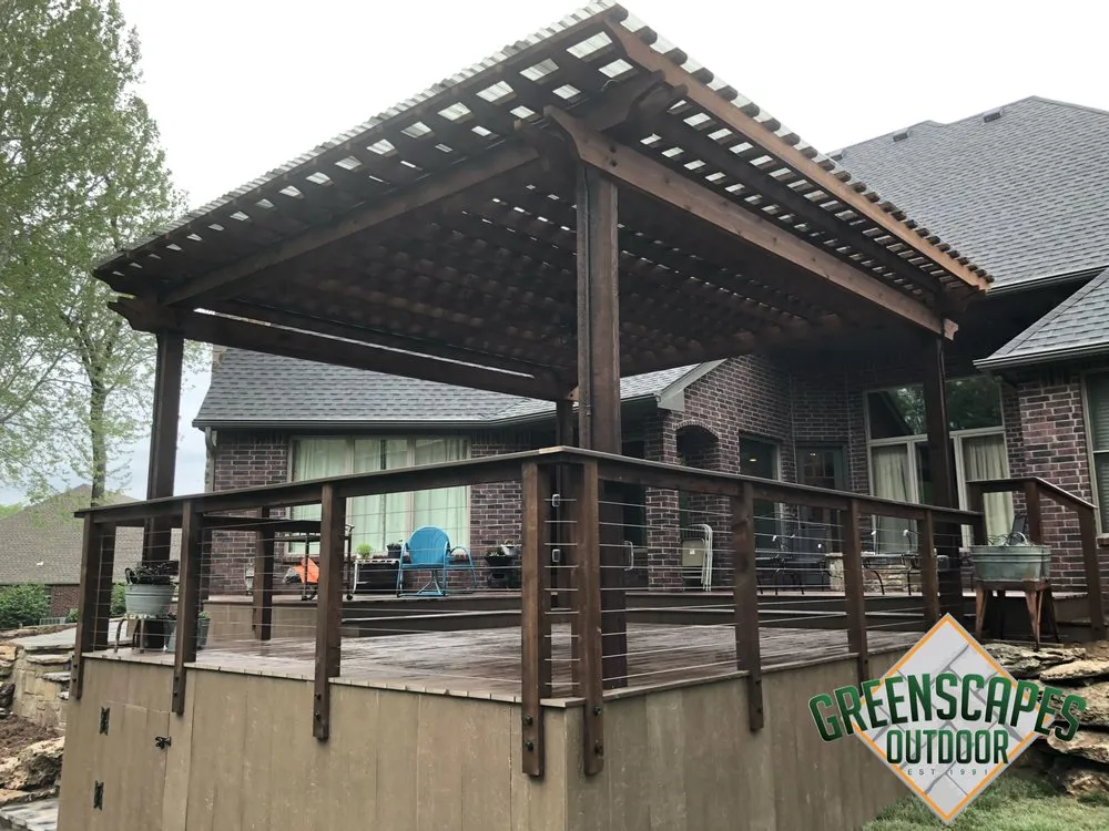 Trusted outdoor landscaping for homes in Broken Arrow, OK by Greenscapes Outdoor