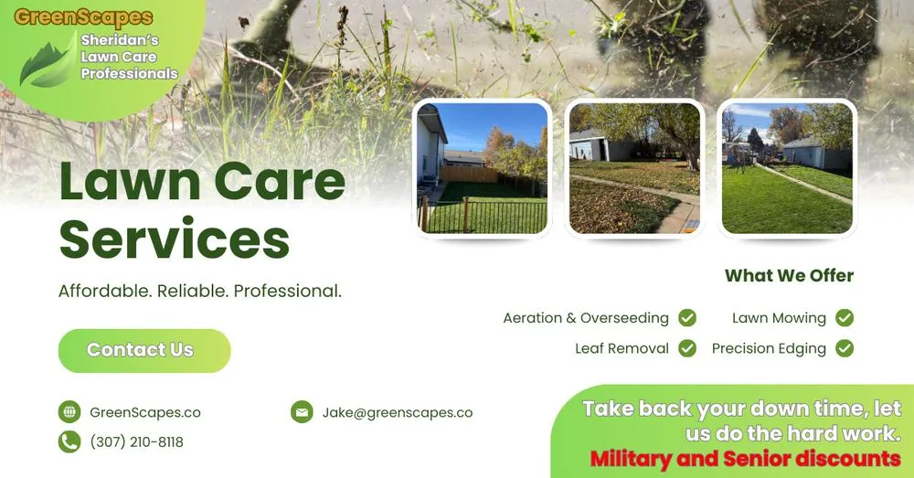 Top-rated residential landscaping in Sheridan, WY - GreenScapes