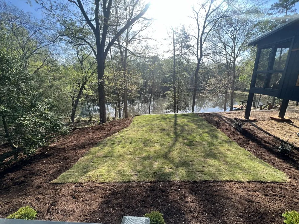 Trusted lawn mowing service for beautiful yards in Danielsville, GA by Greenscenez Landscape Management