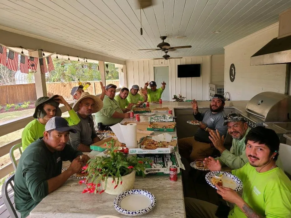 Professional outdoor landscaping in Baton Rouge, LA by GreenSeasons