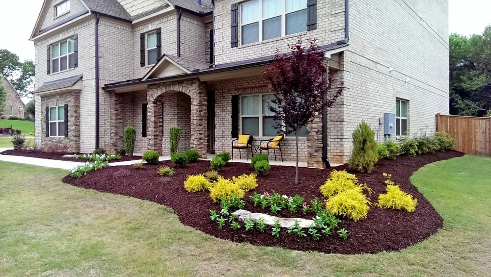 Custom yard maintenance for beautiful yards in Cumming, GA by Greenshooz Landscaping and Lawn Maintenance