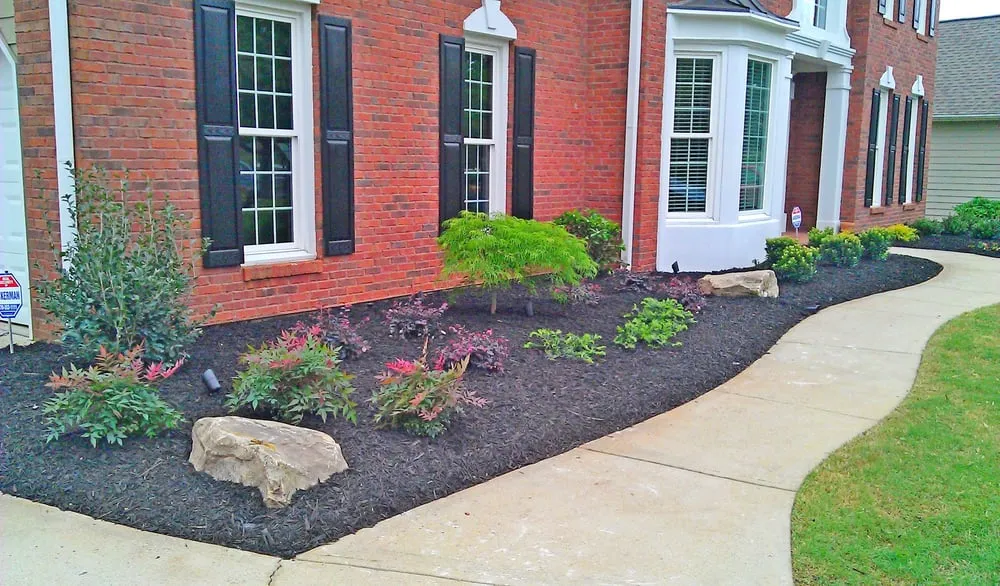 Professional landscape installation in Cumming, GA - Greenshooz Landscaping and Lawn Maintenance