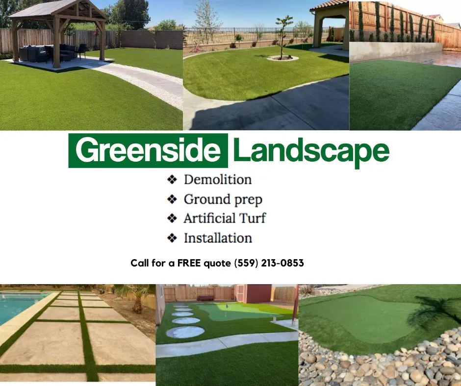 Affordable outdoor landscaping in Fresno, CA by Greenside Landscape