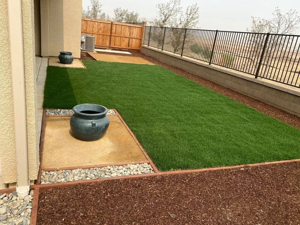Custom garden landscaping for beautiful yards across Fresno, CA - Greenside Landscape