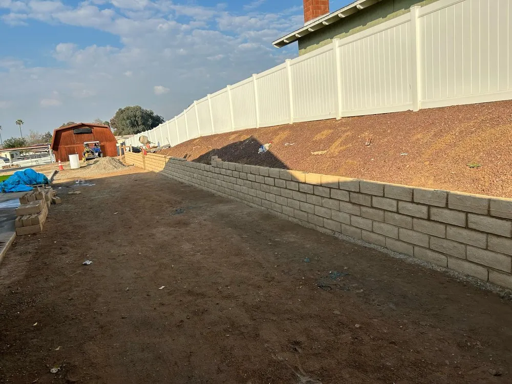 Custom landscape design with custom design in Corona, CA by Greenside Landscaping