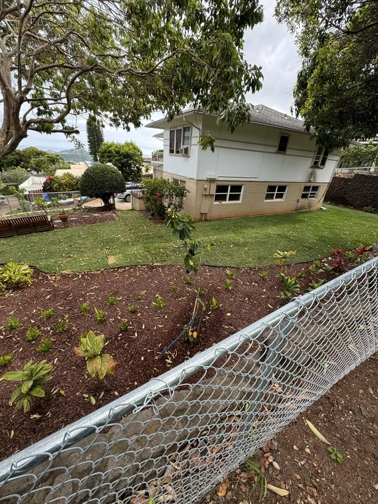Custom landscape installation near you in Urban Honolulu, HI by Greenside Landscaping
