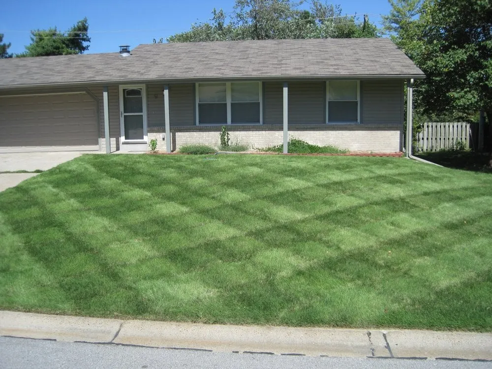 Local landscape installation in St Charles, MO by Greenside Lawncare