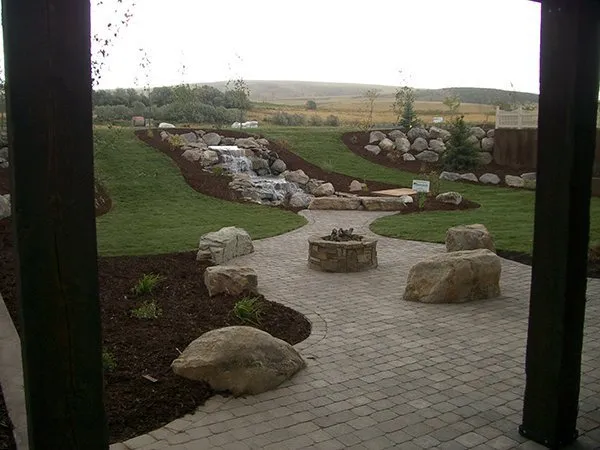 Professional landscape installation with custom design in Idaho Falls, ID by Greenskeeper Landscape & Excavation