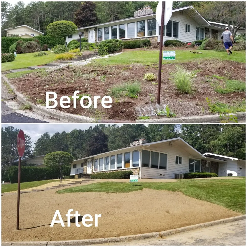 Local yard cleanup service in Endicott, NY by Greenskeeper Landscaping & Turf Care
