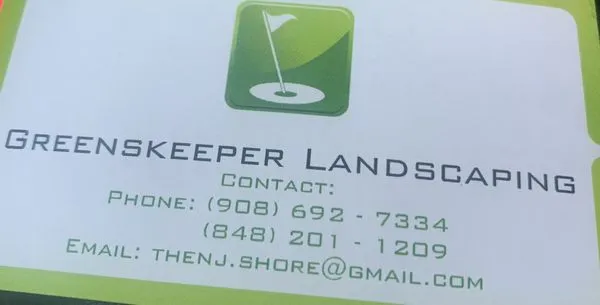 Greenskeeper Landscaping Logo