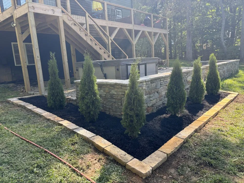 Local garden landscaping in Black Mountain, NC by Greenspan Landscaping