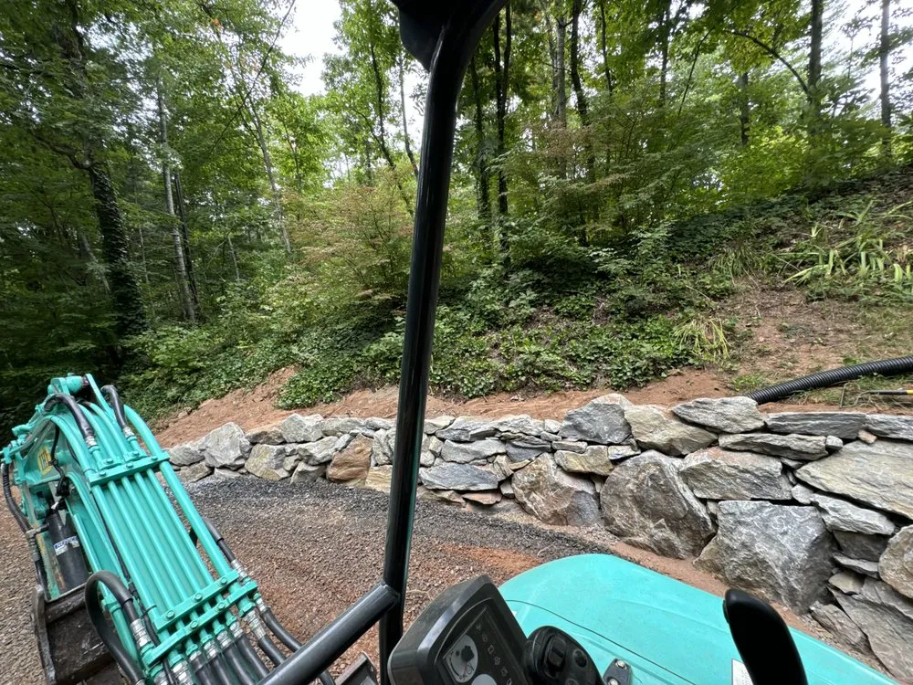 Expert outdoor landscaping with custom design in Black Mountain, NC by Greenspan Landscaping