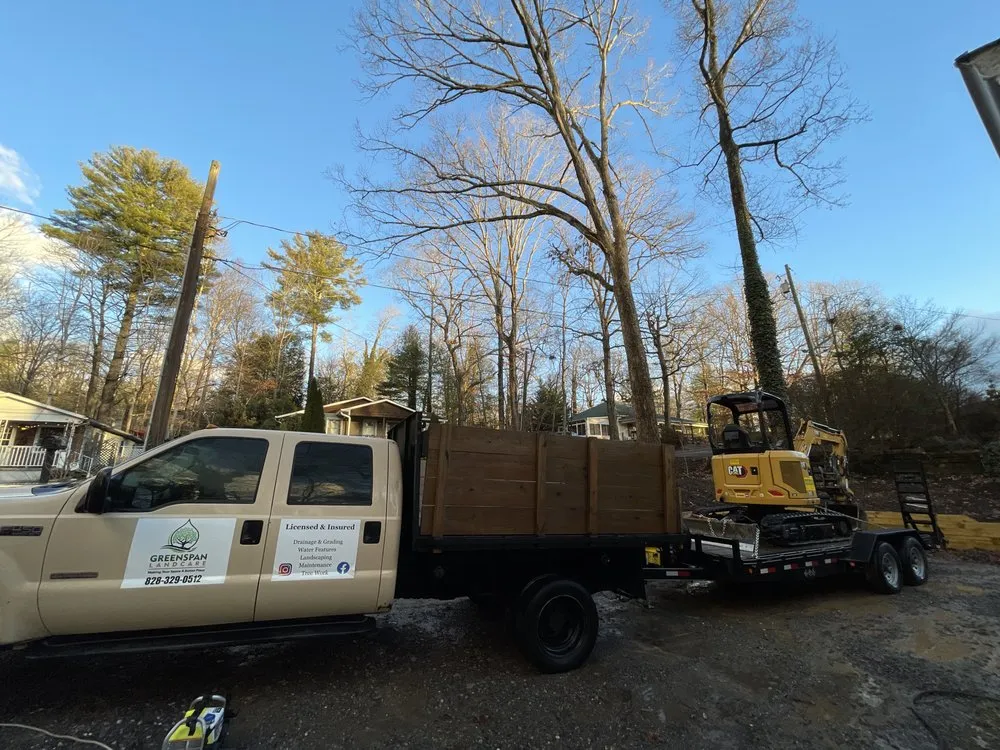 Affordable residential landscaping in Black Mountain, NC by Greenspan Landscaping