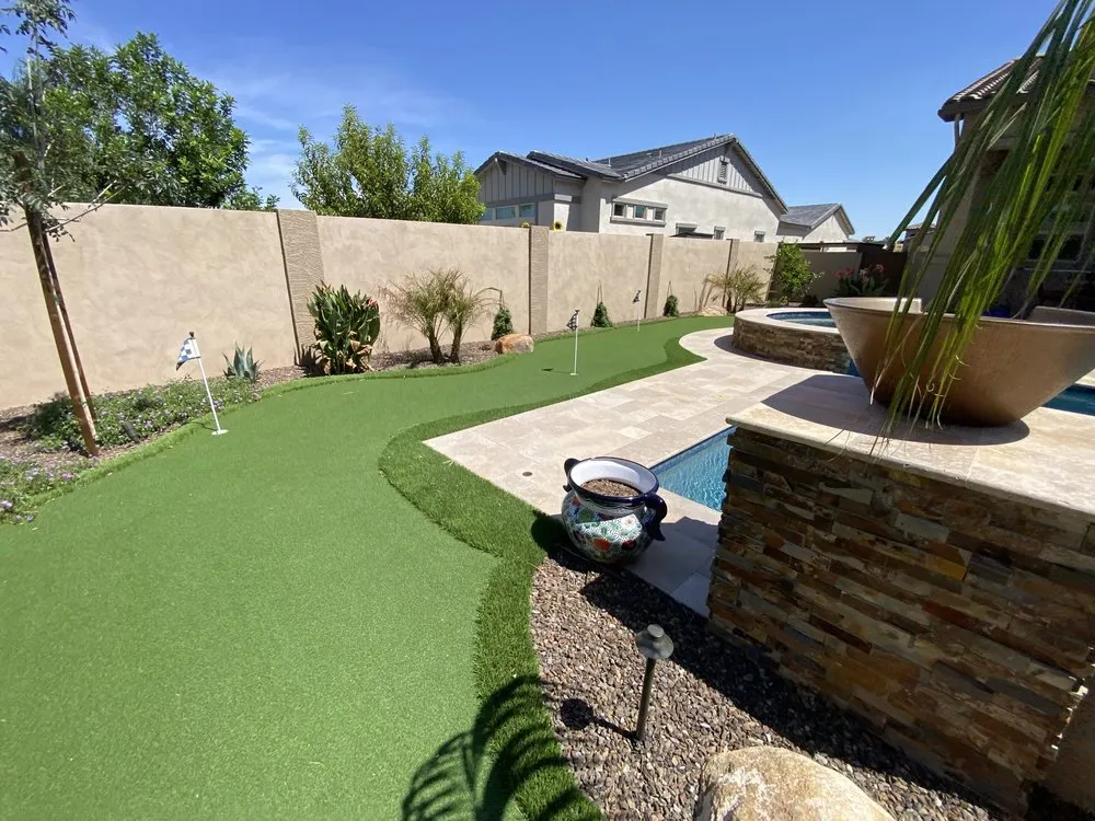 Reliable residential landscaping for residential properties in Queen Creek, AZ by Greenstar Eco