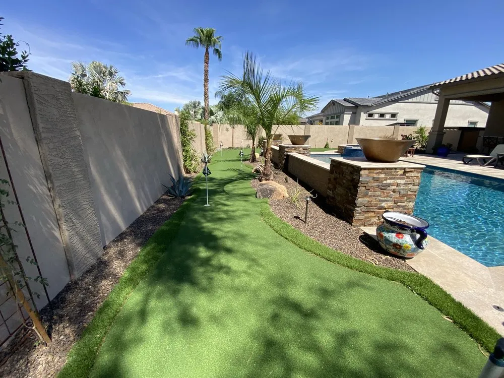 Custom yard maintenance for year-round maintenance in Queen Creek, AZ by Greenstar Eco