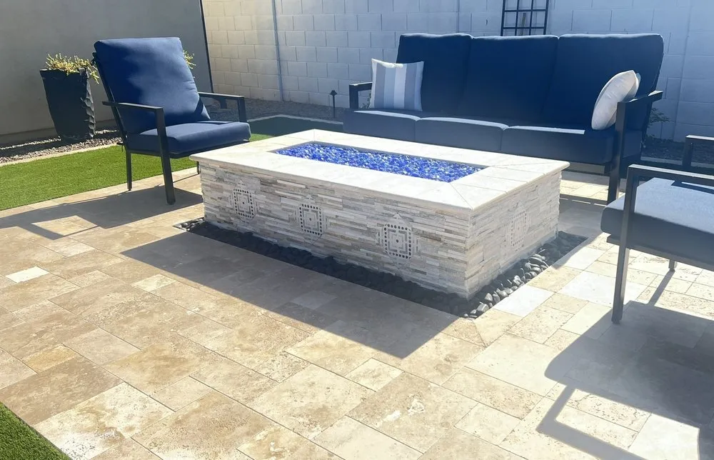 Professional garden landscaping in Queen Creek, AZ by Greenstar Eco