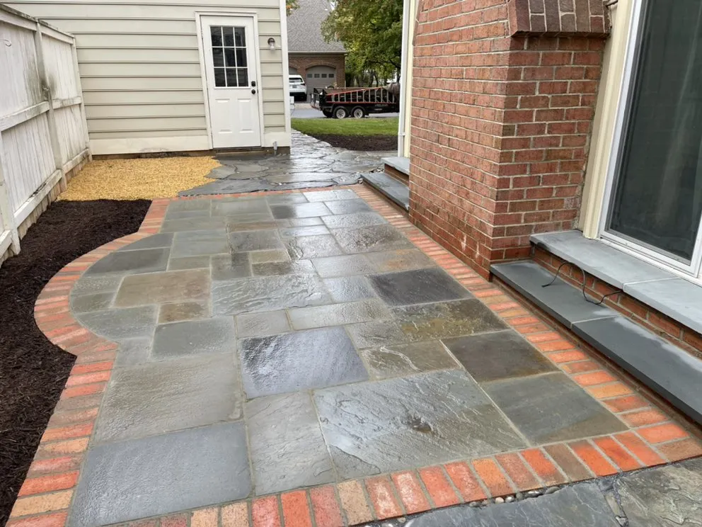 Custom yard maintenance in Germantown, MD by GreenStone Landscape