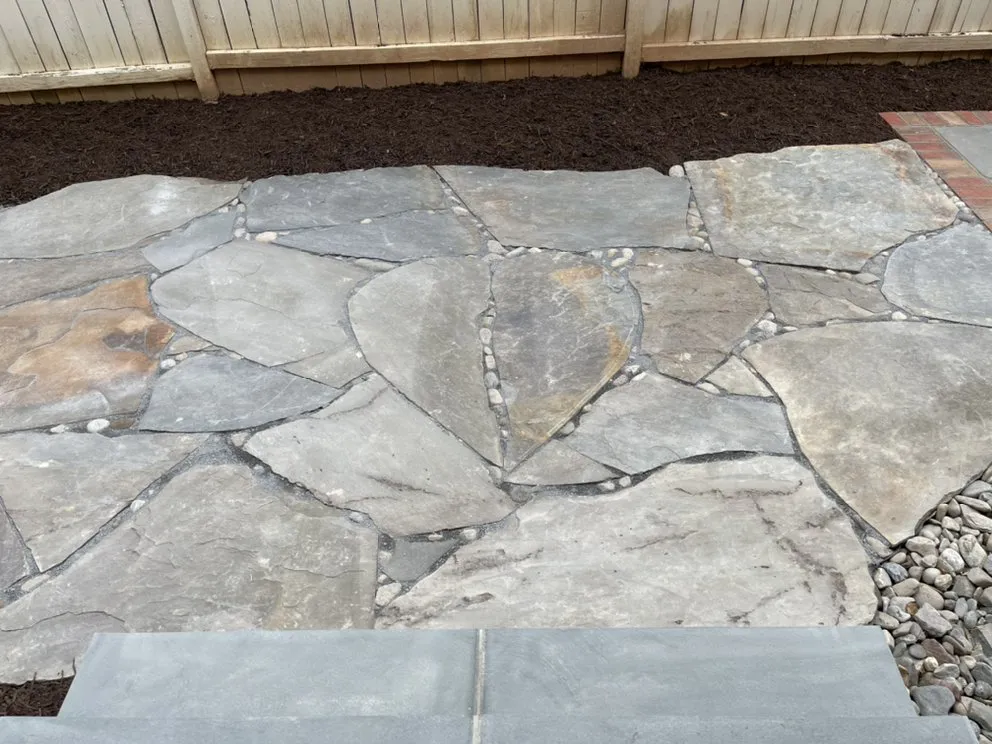 Custom garden landscaping for homes in Germantown, MD by GreenStone Landscape