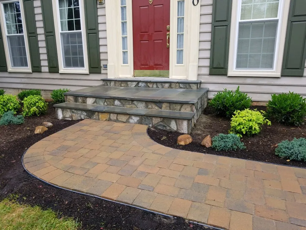 Custom residential landscaping for beautiful yards in Germantown, MD by GreenStone Landscape