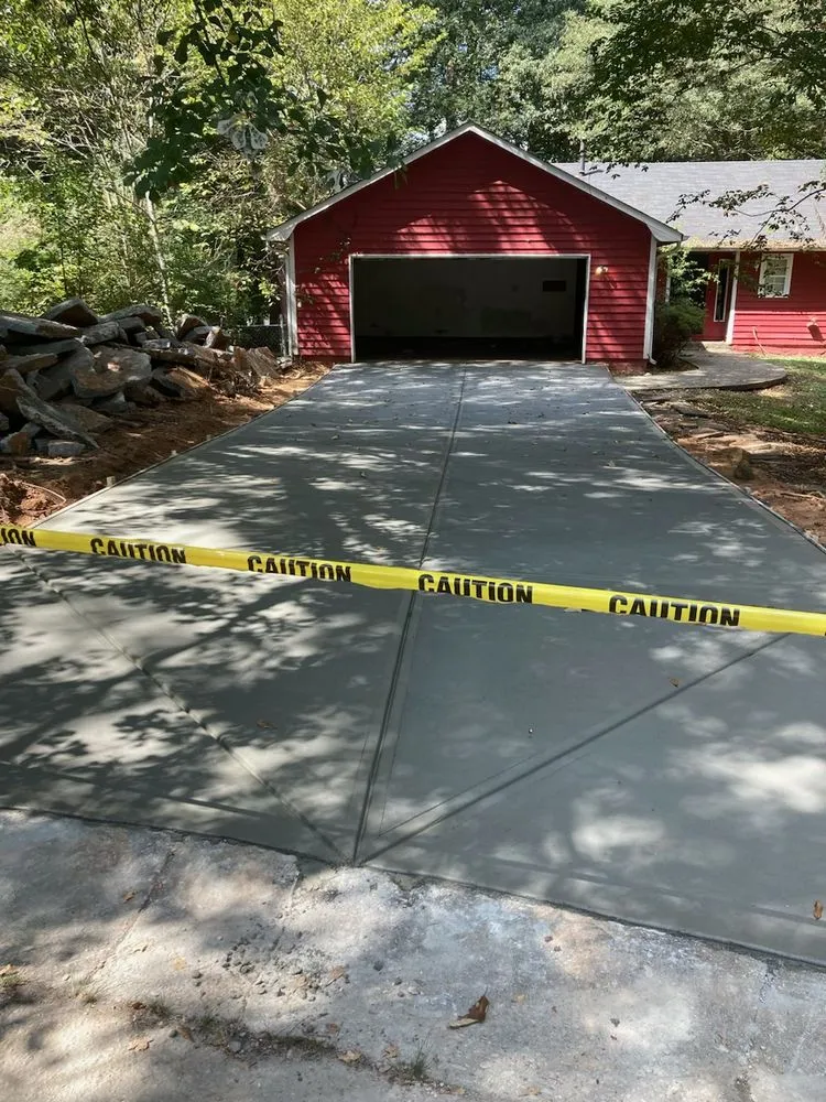 Custom garden landscaping in Loganville, GA by Greenstone Landscaping