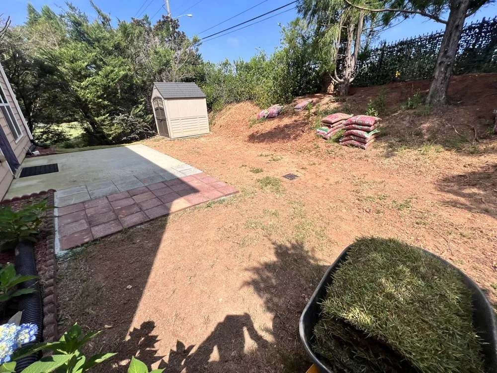 Affordable landscape design for beautiful yards in Loganville, GA by Greenstone Landscaping