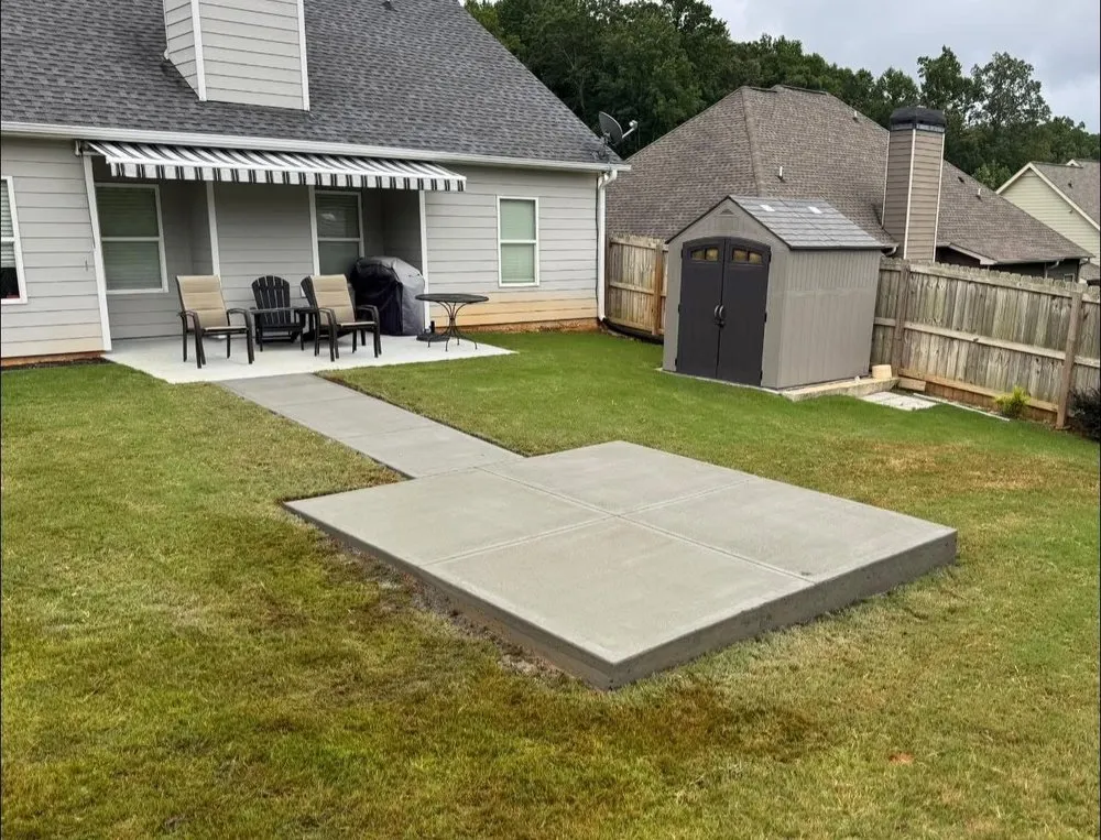Affordable yard cleanup service for homes in Loganville, GA by Greenstone Landscaping