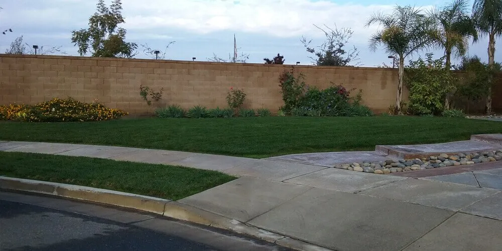Custom garden landscaping for year-round maintenance across Visalia, CA - Greenstone Lawn Care & Landscaping
