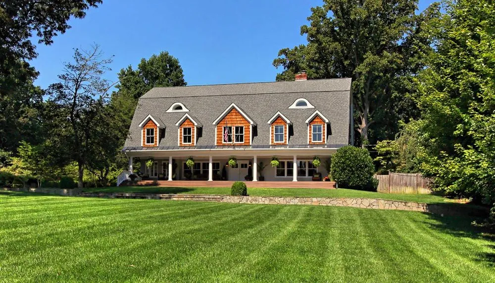 Custom residential landscaping for residential properties in Silver Spring, MD by GreenSweep LLC