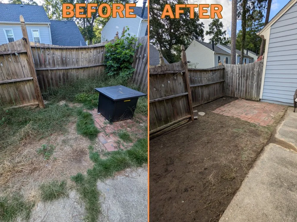 Expert garden landscaping in Raleigh, NC by GreenSweep Solutions