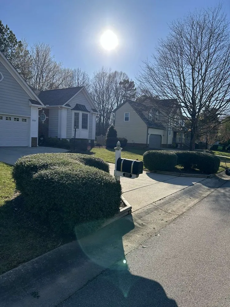 Local landscape installation in Raleigh, NC - GreenSweep Solutions