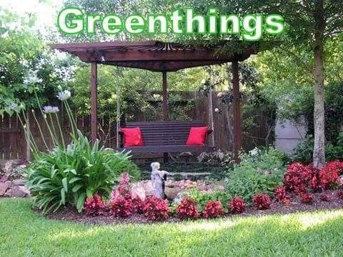 Local lawn mowing service in Houston, TX by Greenthings Artistic Landscape & Design