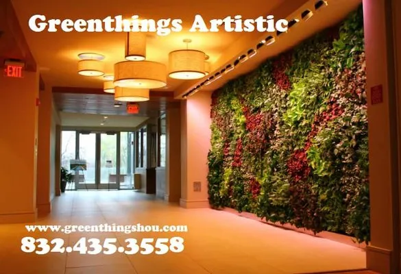 Greenthings Artistic Landscape & Design Logo