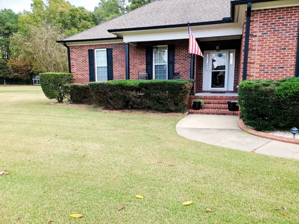 Affordable landscape installation in Clinton, NC by GreenTouch landscapes