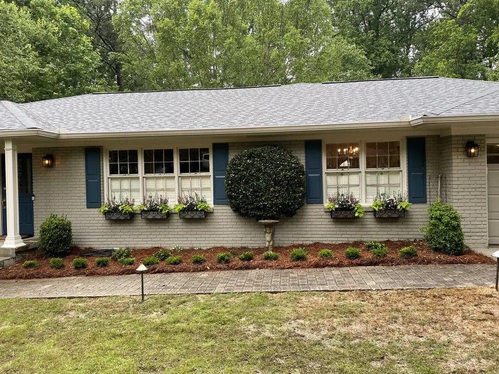 Custom landscape design for beautiful yards in Marietta, GA by Greentree Landscapes