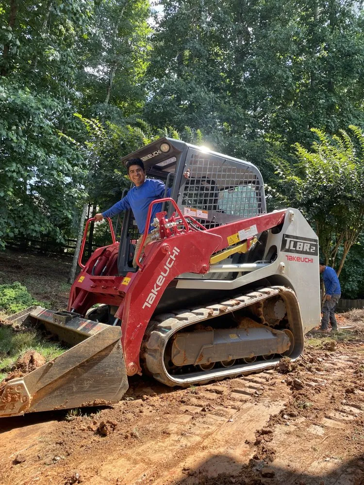 Professional yard cleanup service in Marietta, GA by Greentree Landscapes