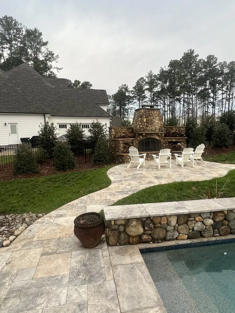 Top-rated landscape design in Clover, SC by Greenveeno Property Services