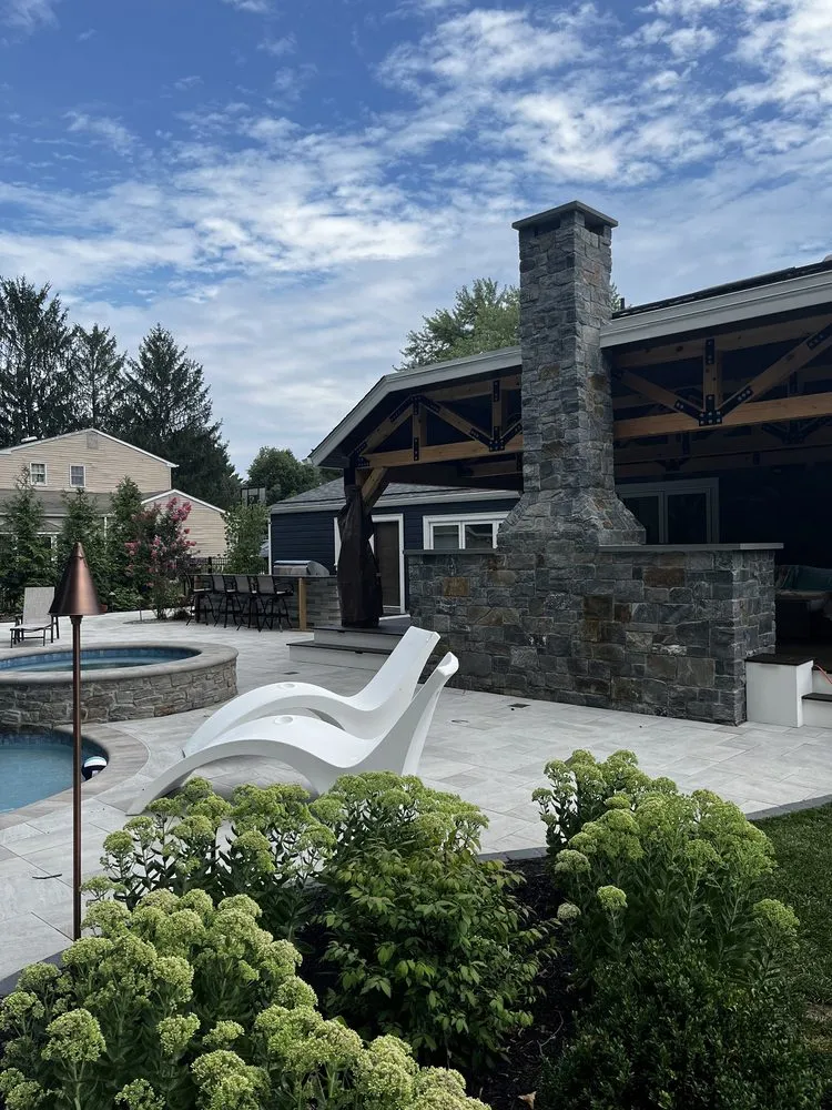 Professional yard cleanup service in Ringoes, NJ by Greenview Designs