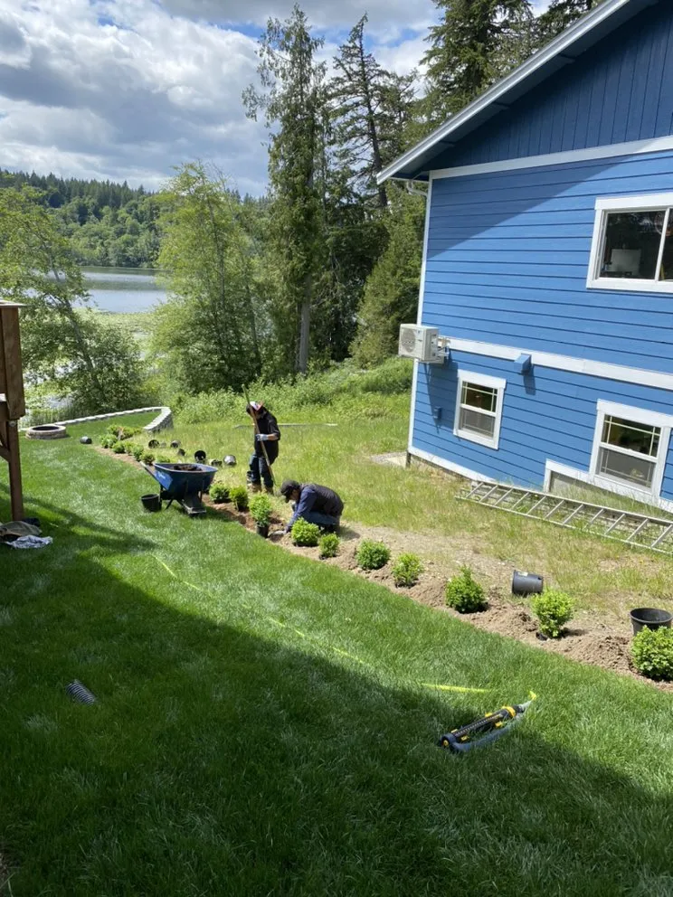 Expert lawn care service with custom design in Bremerton, WA by Greenview general landscaping