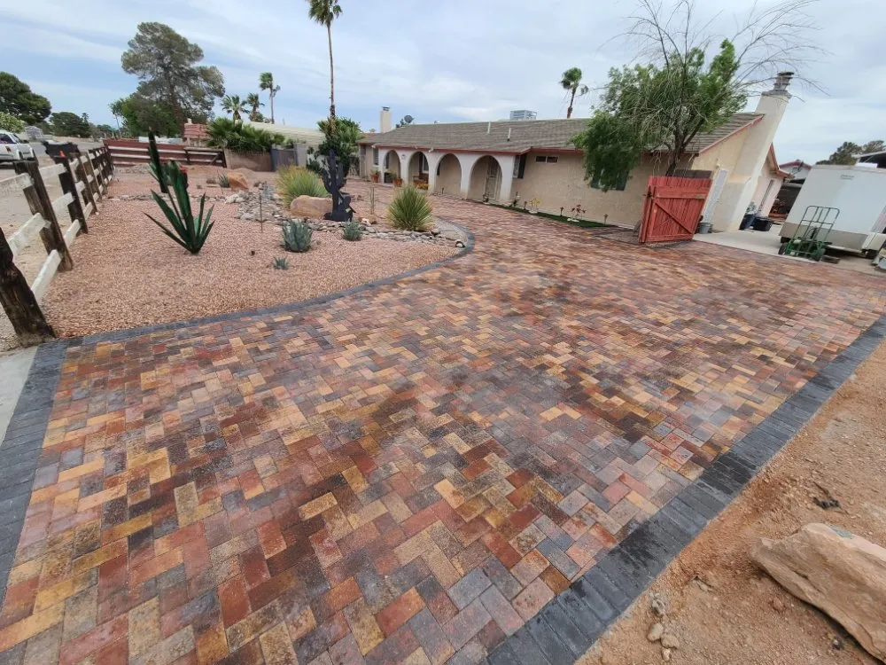 Reliable lawn mowing service in Las Vegas, NV by GreenView Landscape