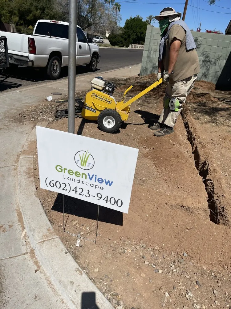 Custom landscape design in Phoenix, AZ - Greenview landscape