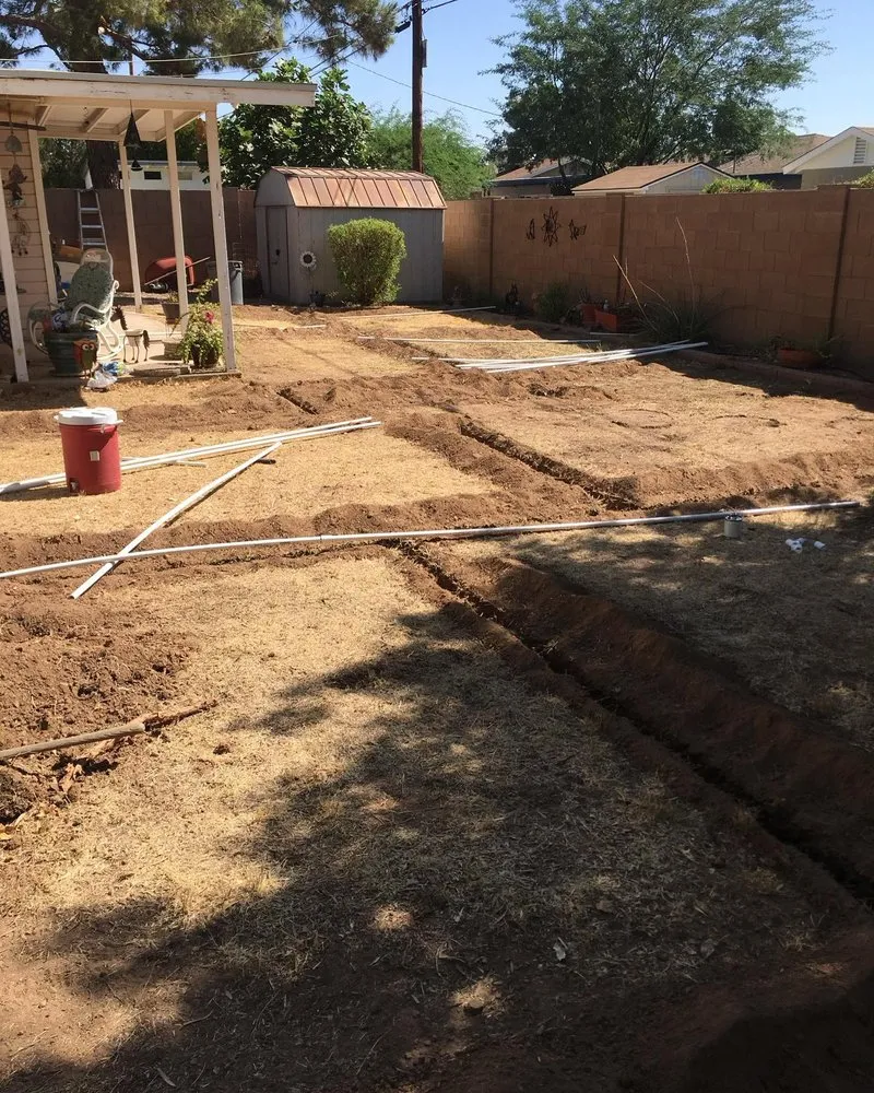 Expert lawn mowing service with custom design in Phoenix, AZ by Greenview landscape