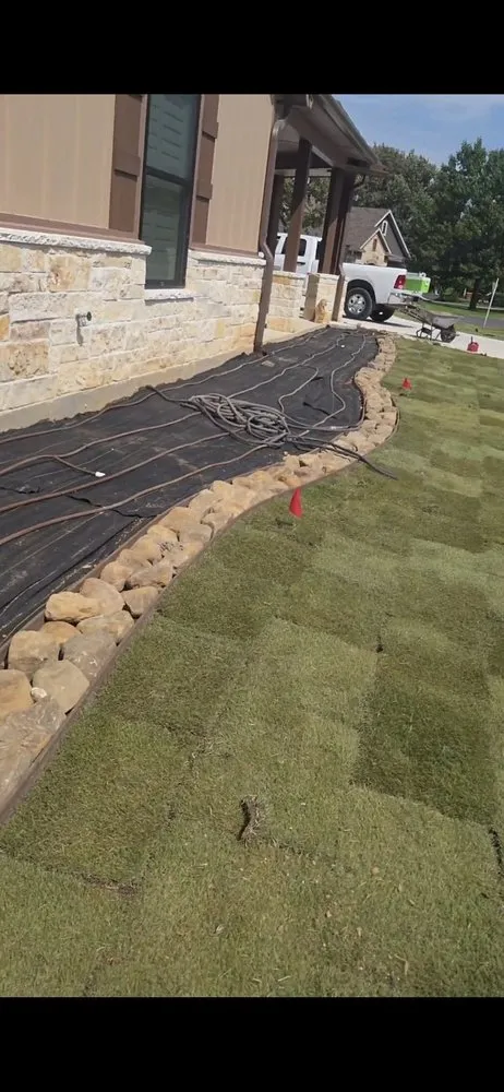 Reliable yard cleanup service for year-round maintenance in Denton, TX by Greenview Landscaping