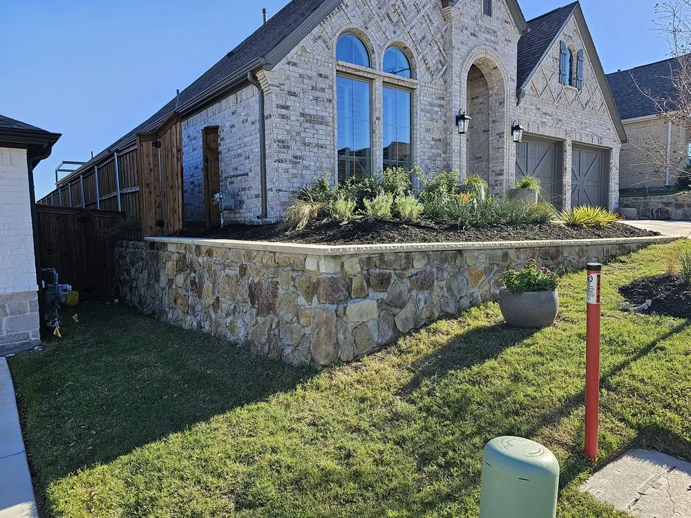 Trusted landscape installation in Fort Worth, TX by Greenview Landscaping
